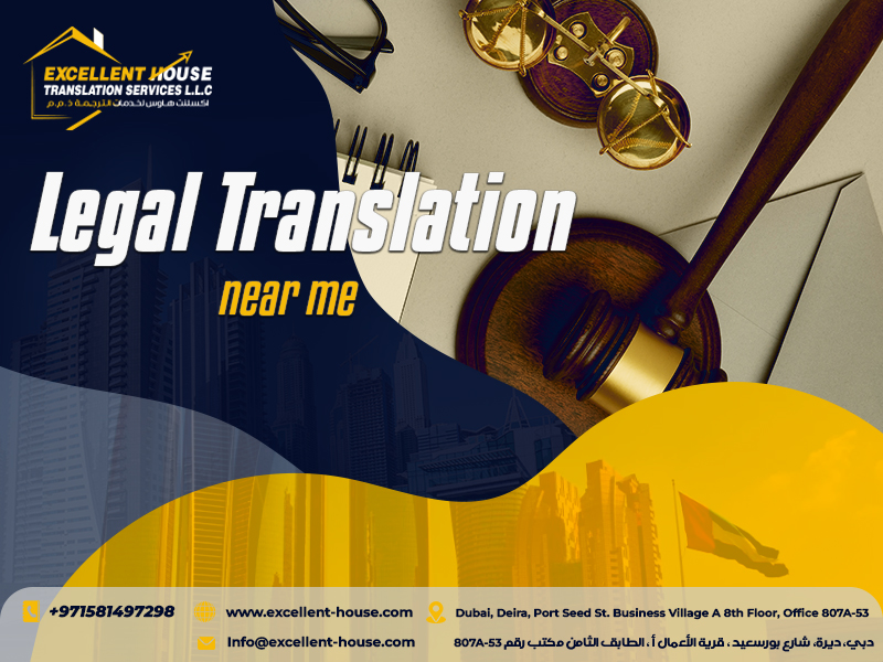 Legal Translation Near Me in Dubai 