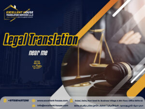 Best Legal Translation Near Me in Dubai