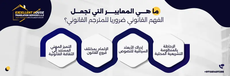 شروط المترجم القانوني