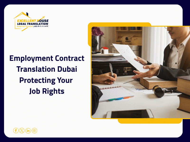 employment contract translation Dubai