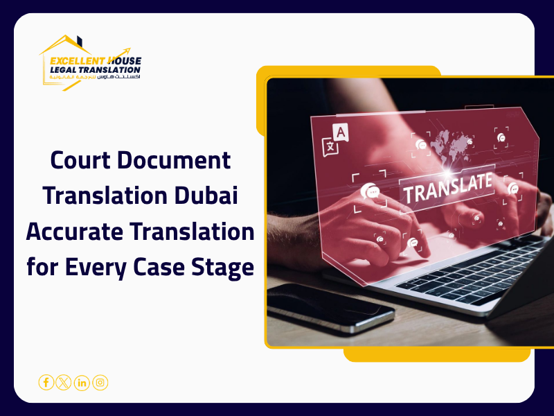 court document translation Dubai