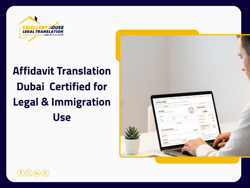 affidavit translation Dubai