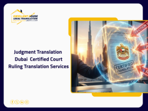 judgment translation Dubai