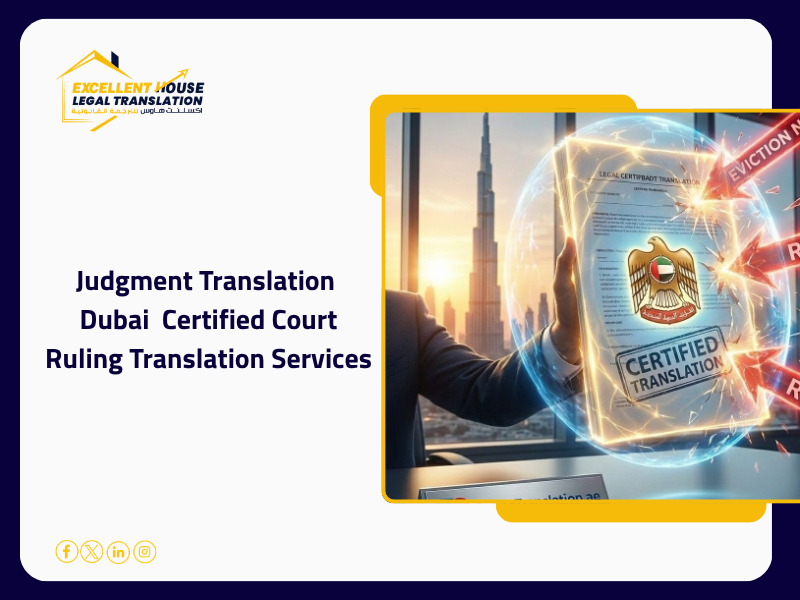judgment translation Dubai