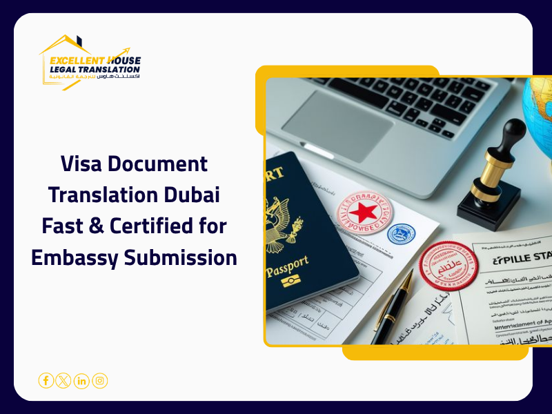 visa document translation Dubai