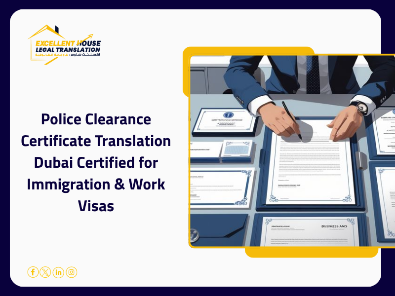 police clearance certificate translation Dubai