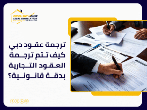ترجمة عقود دبي