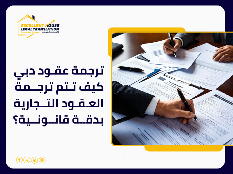 ترجمة عقود دبي