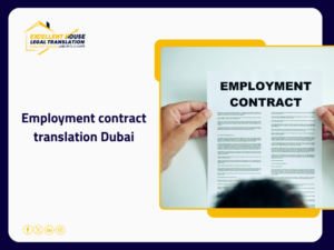 employment contract translation Dubai