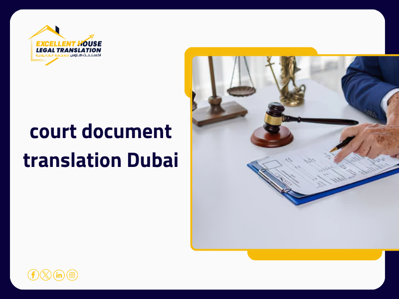 court document translation Dubai