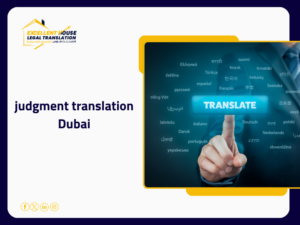 judgment translation Dubai